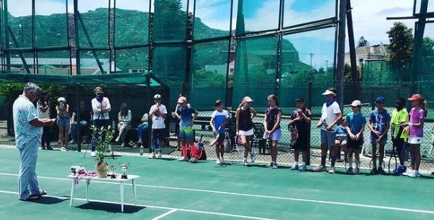 Fishhoek Tennis tournament photograph